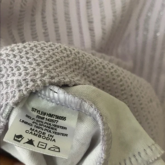 Haute Monde Lavender Textured Bodysuit with V-Notch - Picture 13 of 13